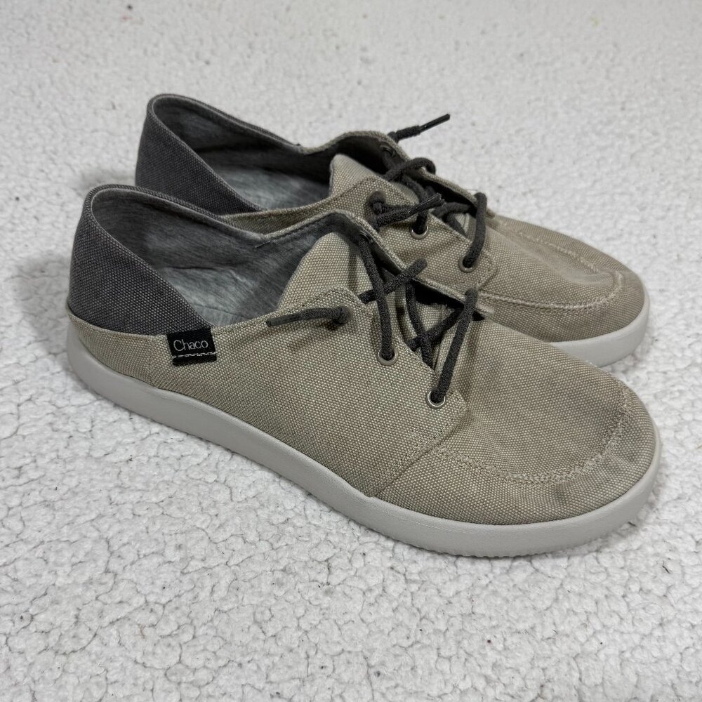 Chaco Chillos Sneaker Sz US 8.5 EU 41.5 Men's Casual Slip-On Shoes Beige